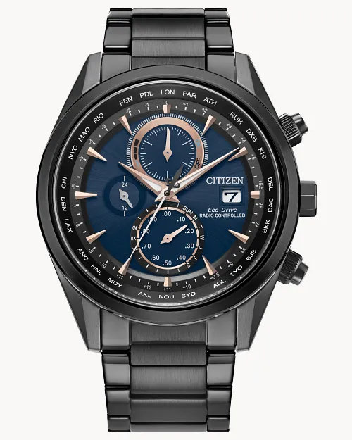 Sport Luxury Blue Dial Stainless Steel Bracelet AT8265-57L | CITIZEN Sport Luxury Blue Dial Stainless Steel Bracelet AT8265-57L | CITIZEN